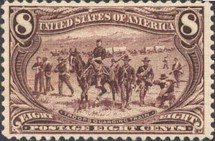 Troops Guarding Wagon Train