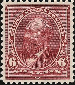 Stamp, James A. Garfield, United States of America,  