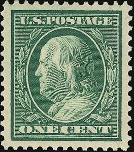 Stamp, Benjamin Franklin, United States of America,  