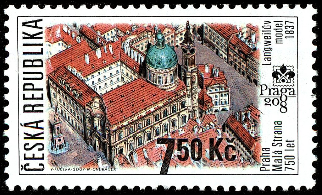 PRAGA 2008: Prague, Lesser Town - 750 years