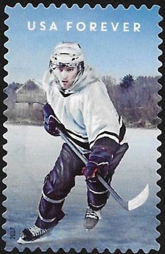 Hockey Play with gear and helmet