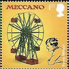 Stamp, Meccano, United Kingdom of Great Britain & Northern Ireland,  , Toys