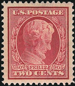 Stamp, Abraham Lincoln, United States of America,  