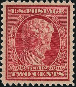 Stamp, Abraham Lincoln, United States of America,  