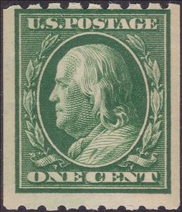 Stamp, Benjamin Franklin, United States of America,  