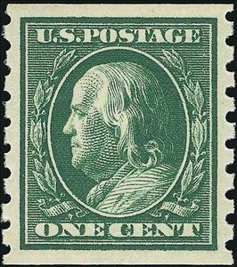Stamp, Benjamin Franklin, United States of America,  