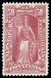 Stamp, "Justice", United States of America,  