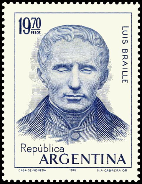Luis Braille (1809-1852)