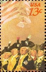John Trumbull, Col. Cobb, von Steuben, Lafayette, & Nelson