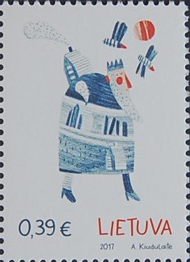 Stamp, Christmas 2017, Lithuania,  , Christmas