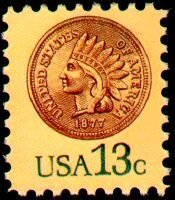 Indian Head Penny, 1877