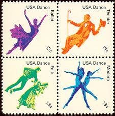 USA Dance Block of 4
