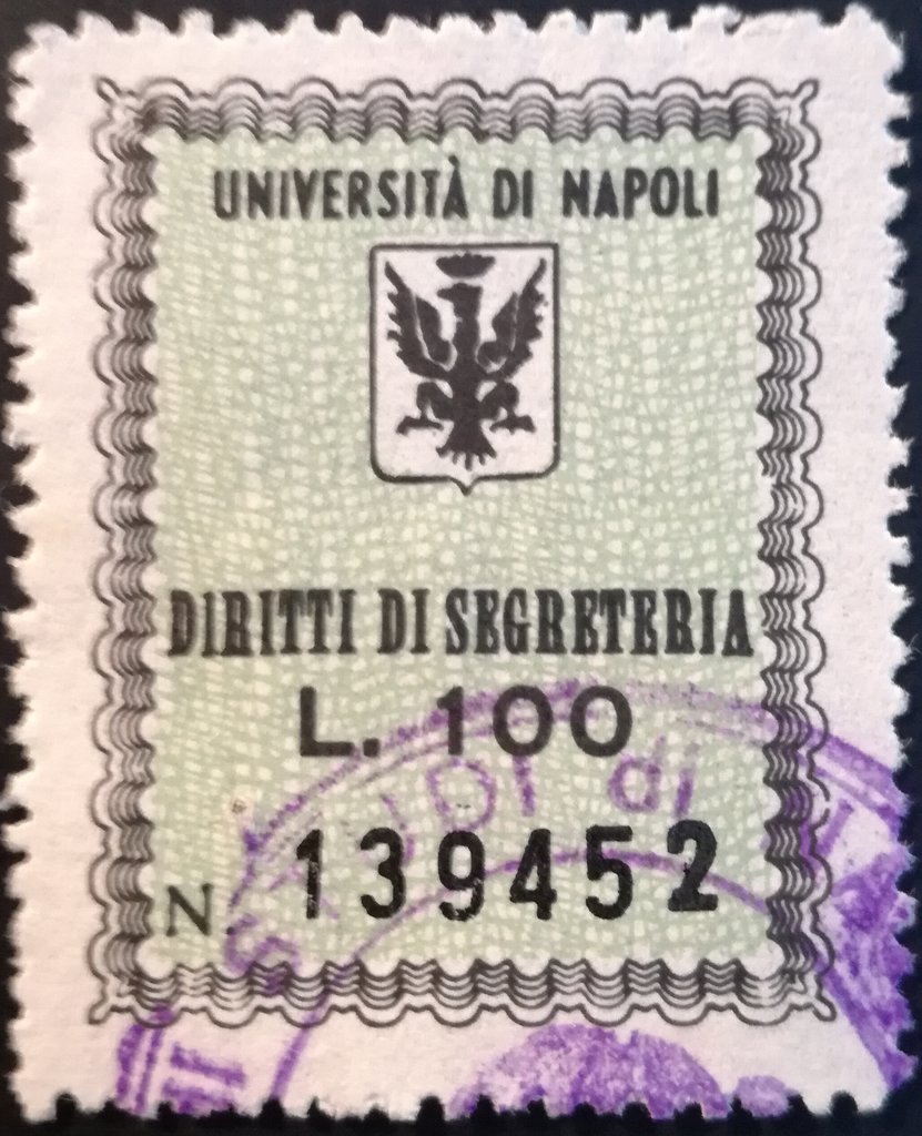 Diritti di segreteria Università di Napoli