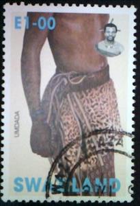 Stamp, Umdada kilt, Swaziland,  , Suits and Costumes