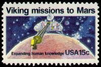 Viking 1 Lander Scooping Up Soil on Mars