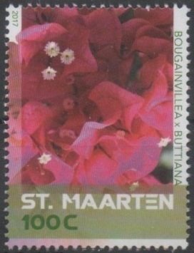 Stamp, Butterflies, Plants and Views of Sint Maarten, Sint Maarten,  , Flowers, Plants (Flora)