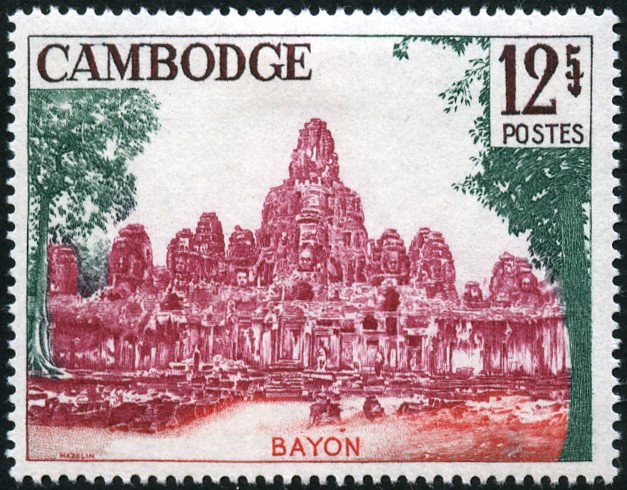 Bayon (1200), Khmer  temple in Siem Reap