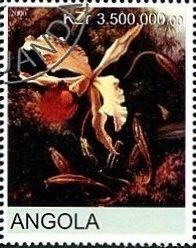 Stamp, Orchids, Cinderellas,  , Flowers, Orchids