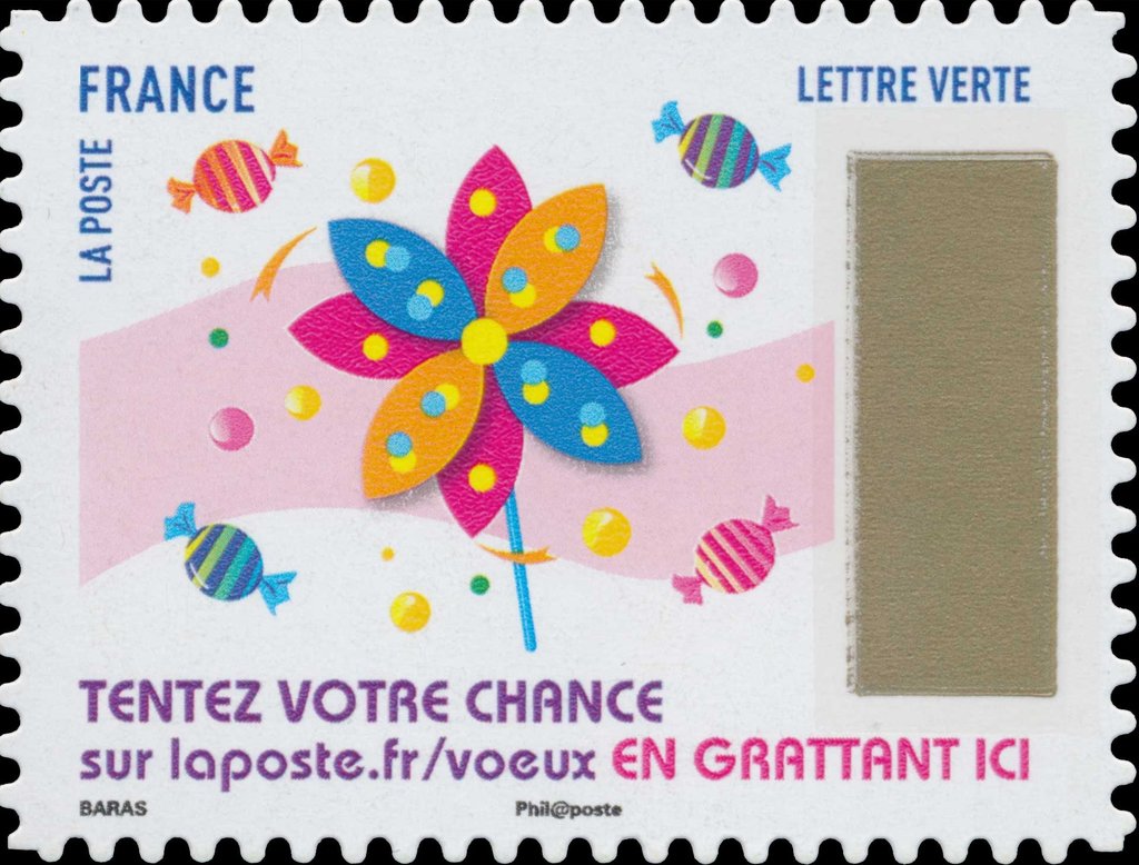 Timbre à gratter