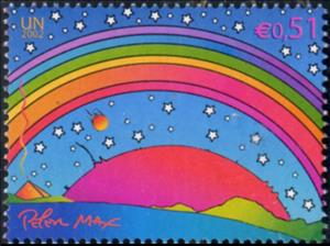 Stamp, Earth Summit Johannesburg 2002, UNO Vienna,  