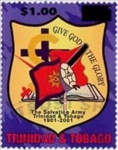 Stamp, Surcharge on 2001 Salvation Army, Trinidad and Tobago,  , Salvation Army