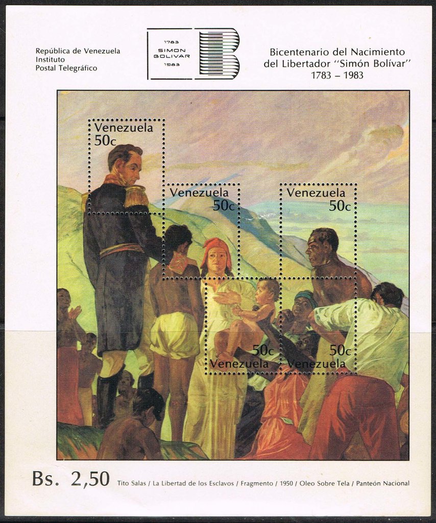 Freeing of Slaves by Tito Salas