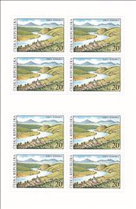 Mini Sheet, The Porta Bohemica, Czech Republic,  , Landscapes, Mountains, Rivers