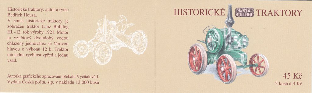 Historical tractors - Lanz Bulldog HL-12, 1921
