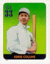 Stamp, Legends of Baseball:Eddie Collins, United States of America,  