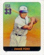 Stamp, Legends of Baseball:Jimmie Foxx, United States of America,  