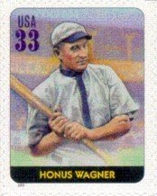 Stamp, Legends of Baseball:Honus Wagner, United States of America,  