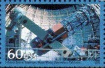 Stamp, Vastness of Space:Mt. Wilson, United States of America,  
