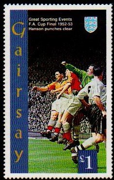 Stamp, Football, Cinderellas,  , Football (Soccer)