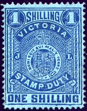 1 Shilling Stamp Duty