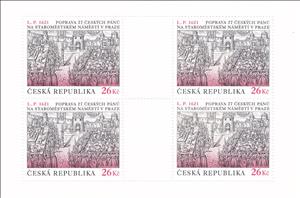 Mini Sheet, Execution of 27 Protestant Leaders on the Old town Square, Czech Republic,  , Anniversaries and Jubilees