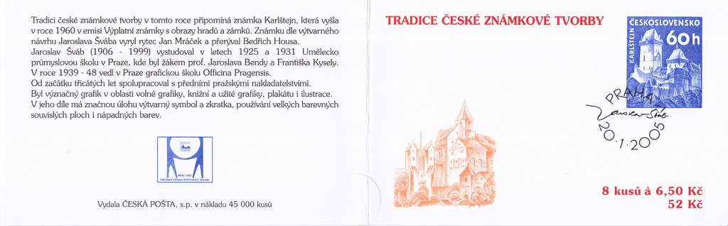 Karlštejn castle by Jaroslav Šváb