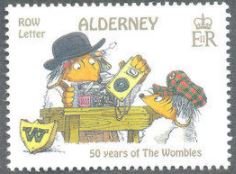Stamp, Tobermoy, Alderney,  , Anniversaries and Jubilees, Cartoons, Comics