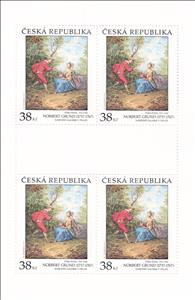 Mini Sheet, Tempter by Norbert Grund (1717–1767), Czech Republic,  , Art, Paintings