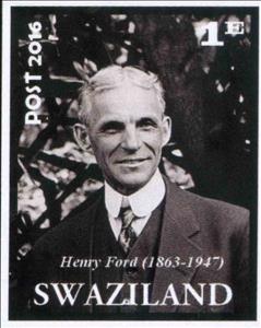 Stamp, Henry Ford, Cinderellas,  , People