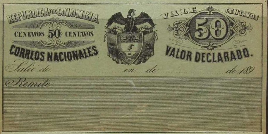 Coat of Arms in center, Face value on it´s right