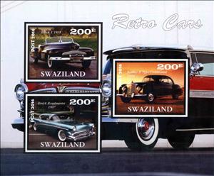 Mini Sheet, Reto Cars, Cinderellas,  , Cars