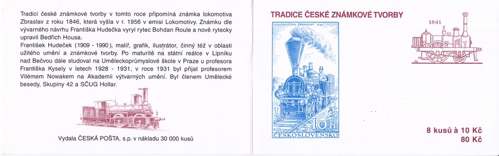 František Hudeček - Stamp of 1956