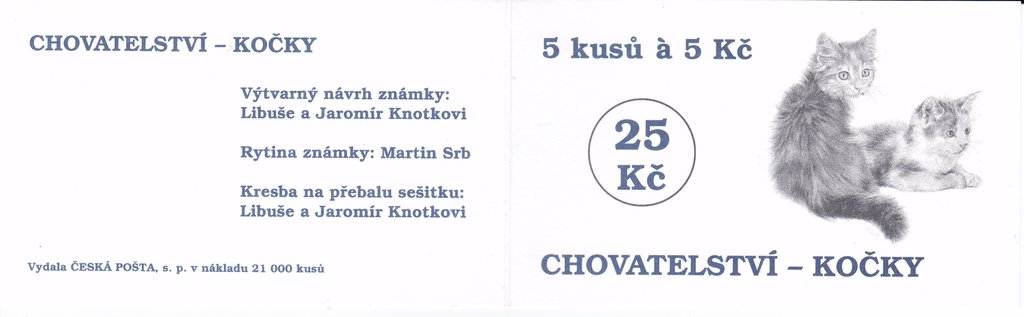 Domestic Cat  Chovatelství - kočky - kočka s kotětem