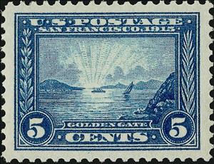 Stamp, Golden Gate, United States of America,  