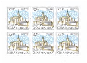Mini Sheet, EUROPA: Frýdlant Castle and Chateau, Czech Republic,  , Architecture, Buildings, C.E.P.T. / Europe, Castles, Fortresses / Strongholds, Palaces