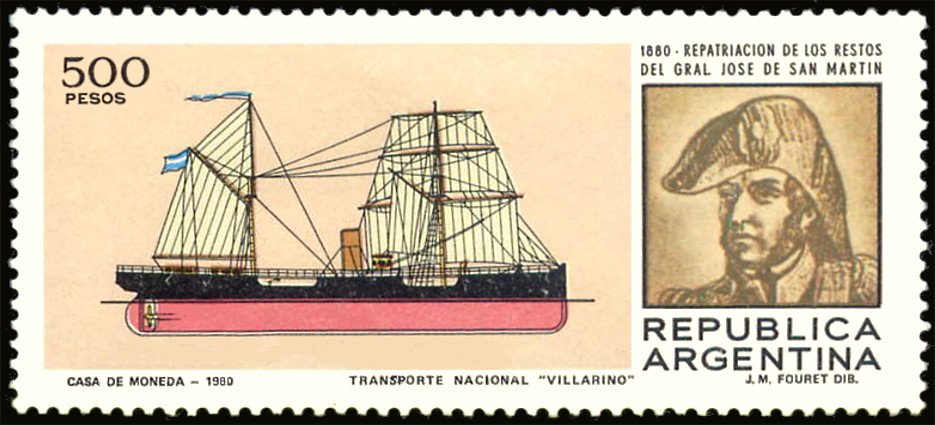 Centenary of repatriation of the remains of San Martin