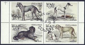 Se-tenant, Dogs, Cinderellas,  , Dogs
