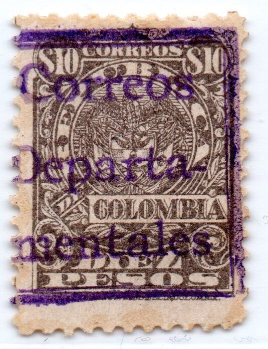 Coat of Arms overprinted