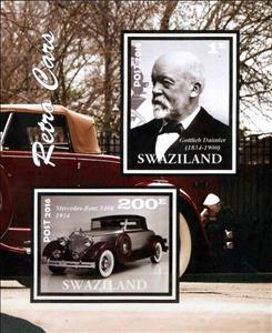 Mini Sheet, Retro Cars, Cinderellas,  , Cars, People