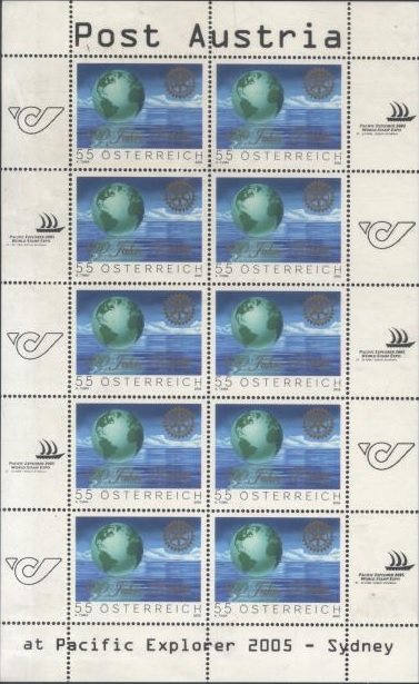 International Stamp Exhibition PACIFIC EXPLORER '05, Sydney